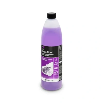 Imagen de ERRECOM Purple Cool, Líquido para Radiadores Morado 20C/+106C, anticongelante G13 con Paquete de aditivos glicerina, Listo Usar, 1 Litro