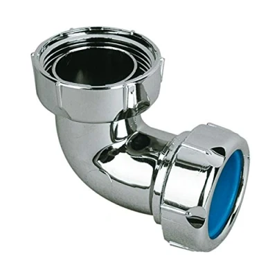 Imagen de Jimten a 72 Codo con tuerca loca cromo a72 1.1/4&quot;