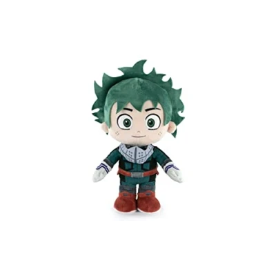 Imagen de BARRADO Peluche de los Personajes My Hero Academia 30 Centímetros Deku, Bakugo, Todoroki Calidad Super Soft (Deku)