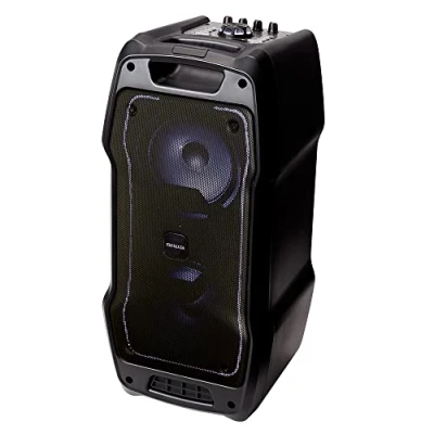 Imagen de AIWA Kbtus 400: Altavoz Karaoke con Bluetooth, Dos Micrófonos, Mando A Distancia, Puerto Auxiliar