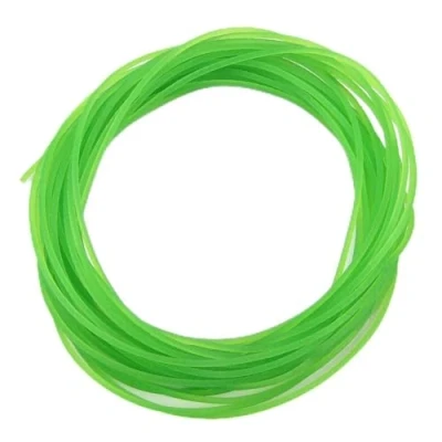 Imagen de Correa redonda de uretano alto rendimiento poliuretano PU superficie rugosa para transmisión verde(2mm*10m)