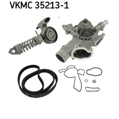 Imagen de SKF VKMC 35213 1 Bomba de agua + kit correa poli V con juntas