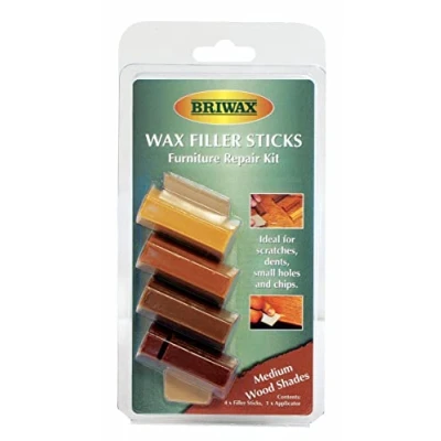 Imagen de Briwax Barras de Cera Relleno tamaño Mediano para Madera Colores.