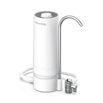 Imagen de Waterdrop WD CTF 05 Filtro de Agua para Encimera, 4000 Galones con Recordatorio Vida del Filtro, Reduce los Metales Pesados, el mal Olor y 99% Cloro (1 Incluido)