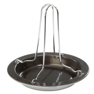 Imagen de Westmark Parrilla de pollo para horno, Altura: 19,6 cm, Acero inoxidable / acero, Plateado negro, 15152260