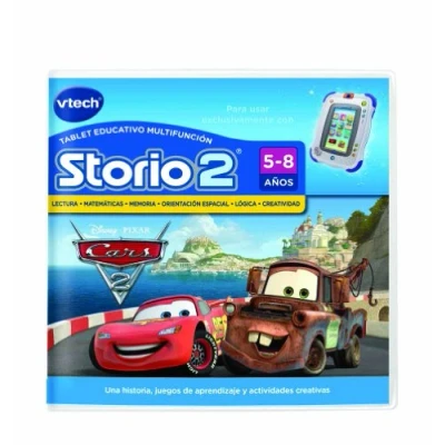 Imagen de VTech Other License Pixar^Disney Juego para Tablet Educativo, Storio, Cars (80 230122), Multicolor, 15.7 x 13.5 2.0 (3480 230122)