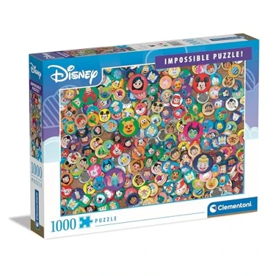 Imagen de Clementoni Disney Classic Puzzle De 1000 Piezas, Rompecabezas Adultos, Entretenimento, 39830, Multicolor