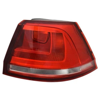 Imagen de TYC 11 12821 01 2 Piloto trasero derecha Rojo sin portalámparas VOLKSWAGEN: Golf 7 Variant