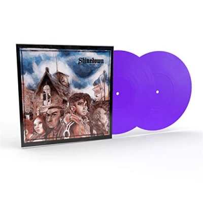 Imagen de Shinedown Us And Them. Clear Purple (2 LP Vinilo)