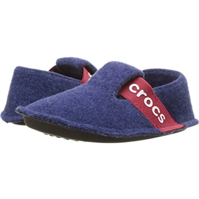 Imagen de Crocs Classic Slipper K, Zapatillas de estar por casa, Unisex Niños, Azul (Cerulean Blue), 19 20 EU