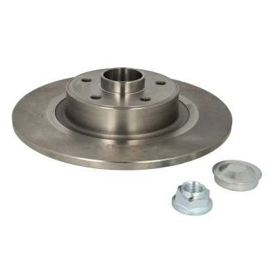 Imagen de ABE C4R038ABE Disco de freno Eje trasero 300 11 5 macizo con tuerca, anillo sensor ABS, caperuza, juego cojinetes rueda RENAULT: LAGUNA 2