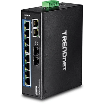 Imagen de Conmutador DIN Gestionado de 10 puertos Gigabit L2