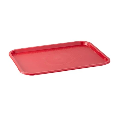 Imagen de APS bandeja de comida rápida, para servir inastillable y apta el lavavajillas, Made in Germany, 35 x 27 cm, altura 2 rojo