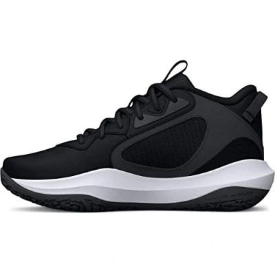Imagen de Under Armour Court Performance GS Lockdown Zapatillas de baloncesto, Talla: 38, Black Piel/tejido sintético