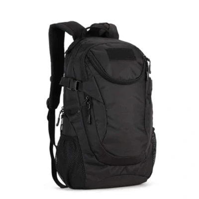 Imagen de VINBAGGE Mochilas Camping,Mochila Senderismo de Viaje Mochila Deporte Tacticas Actividades al Aire Libre Acampar/Senderismo/Caza/Montañismo/Montar Bicicleta/25L(Negro9)