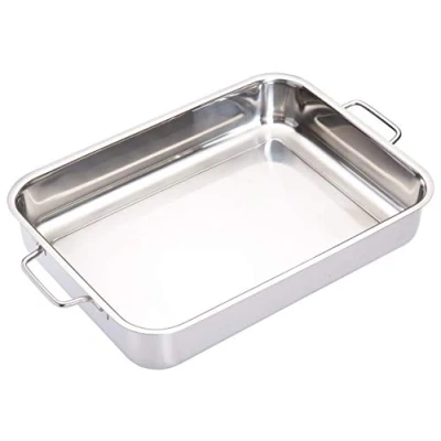 Imagen de MasterClass Roasting Tin Stainless Steel 37 x 27 cm