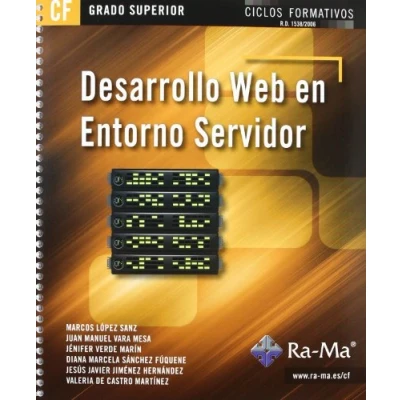 Imagen de Desarrollo web en entorno servidor (GRADO SUPERIOR) (INFORMATICA GENERAL)