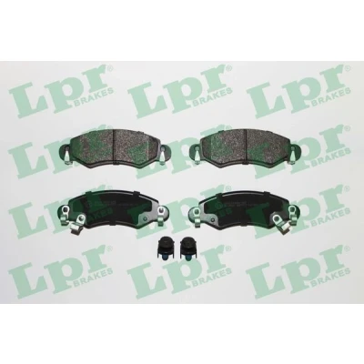 Imagen de LPR 05P777 Juego de pastillas freno OPEL: Agila A, SUZUKI: Wagon R+ II Hatchback