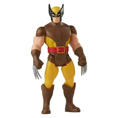 Imagen de Marvel Hasbro Legends Series Figura de Lobezno 9.5 cm Colección Retro 375, F3810
