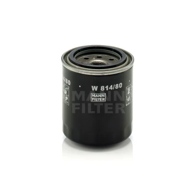 Imagen de MANN FILTER W 814/80 Filtro de aceite M 20 X 1.5 con válvula bloqueo retorno enroscable OPEL: Kadett E CC, Berlina