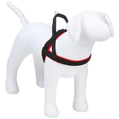 Imagen de Nobby Norweger Preno Arnés de malla L / XL (L: 68 85 cm + 54 cm; B: 40/45 mm), Rojo