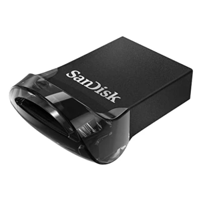 Imagen de Memoria USB 64 GB SanDisk Ultra Fit, 3.2, Hasta 130MB/s, Compacta, Protección por contraseña, Negro