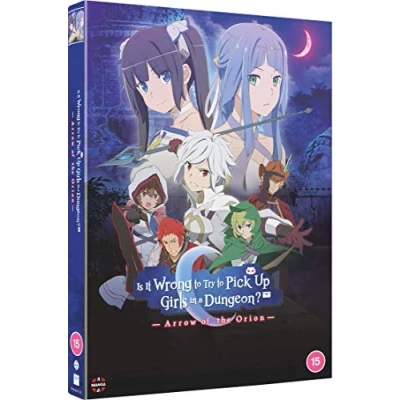 Imagen de Is It Wrong to Try Pick Up Girls in a Dungeon?: Arrow of the Orion Blu ray