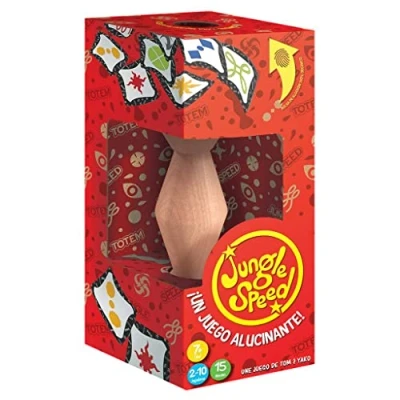Imagen de Zygomatic Jungle Speed Juego De Cartas Mesa Divertido para Amigos y Familia a Partir 7 Años 2 10 Jugadores Minutos por Partida En Español Portugués