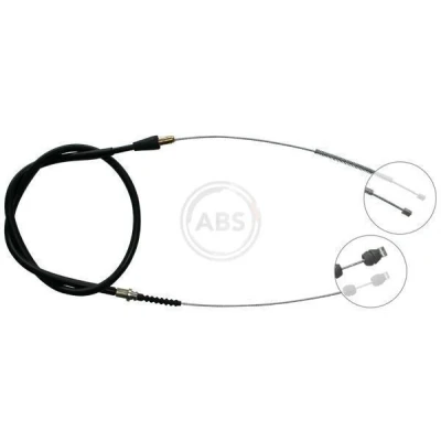Imagen de A.B.S. K12078 Cable de Freno Mano 2100 Tambor para dirección izquierda/derecha OPEL: Frontera A SUV