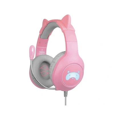 Imagen de Auriculares gaming FR TEC Headset Tanooki, Rosa