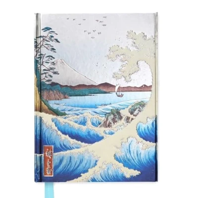 Imagen de Cuatd Hiroshige Sea At Satta: 28 (Flame Tree Notebooks)