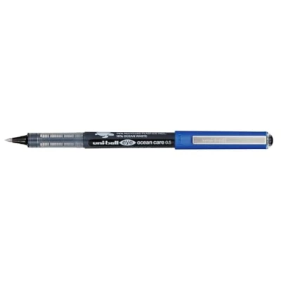 Imagen de Uni Ball Boligrafo de tinta líquida Eye Ocean Care Negro 0,5 mm (12 Unidades)