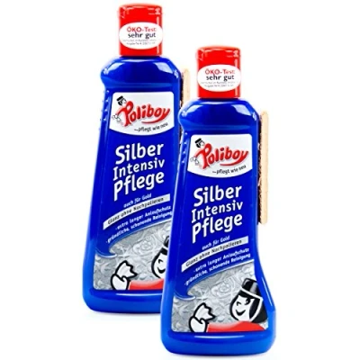 Imagen de Poliboy Cuidado intensivo de plata con esponja fuente 2 x 200 ml