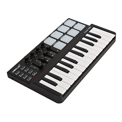 Imagen de Btuty Panda MIDI Teclado controlador de 25 teclas USB, mini portátil