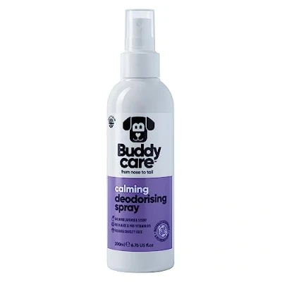 Imagen de Buddycare Spray Desodorante para Perros Lavanda Calmante Con Aloe Vera y Pro Vitamina B5 200 ml (paquete de 1)