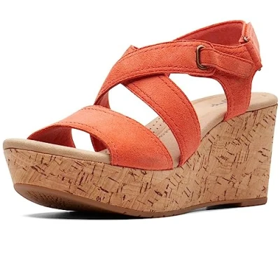 Imagen de Clarks Rose Way, Sandalias Mujer, Negro, 39.5 EU