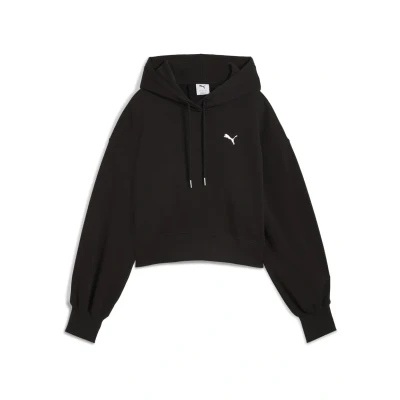Imagen de Puma Wardrobe ESS Relaxed FIT Jersey con capucha, Mujer, Talla: Small, Black