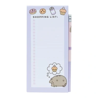 Imagen de Grupo Erik notas magnéticas Pusheen Moments Blog de magnético con lápiz Lista compra nevera Bloc Material papelería