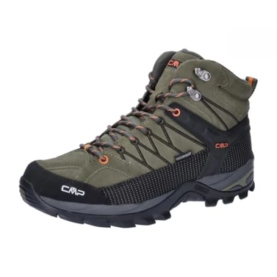 Imagen de CMP Rigel Mid Trekking Shoes WP, Zapatos Hombre, Olive Flame, 43 EU
