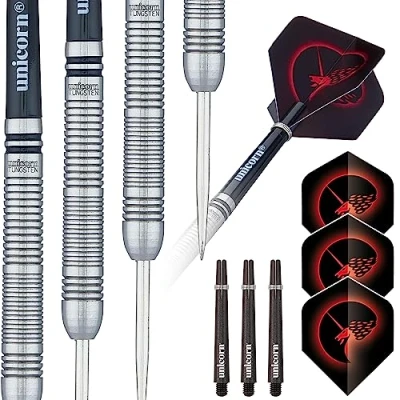 Imagen de Unicorn Núcleo CoreStyle 2Dardos de Punta Acero, Unisex, Plata, 20 g