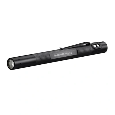 Imagen de Ledlenser Linterna tipo bolígrafo LED P4R Work para taller y operarios, recargable con batería de litio, 170 lúmenes, enfocable, haz luz 100m, clip, cable carga magnético USB Penlight