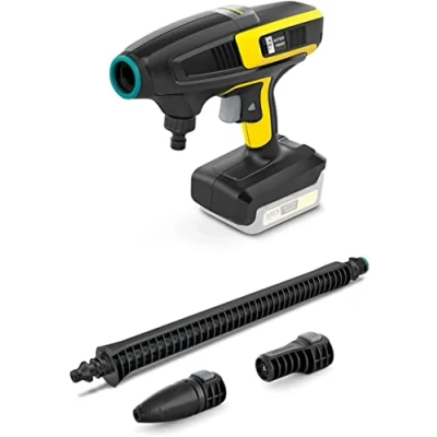 Imagen de Kärcher 18 V Hidrolimpiadora de media presión KHB 6 Battery, presión: 24 bar, 2 tipos boquillas Quick Connect, conector para manguera A3/4&quot;, compatible con batería Kärcher, no incl.