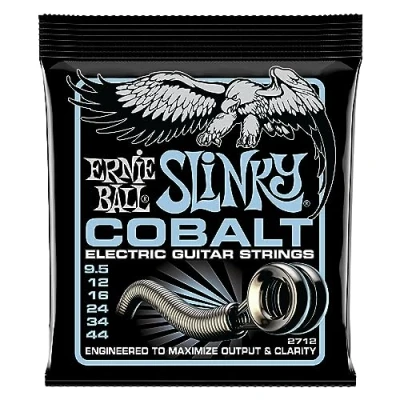 Imagen de Ernie Ball Primo Slinky Cobalt Cuerdas para guitarra eléctrica, cobalto, calibre 9.5 44