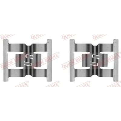 Imagen de QUICK BRAKE 109 0031 Kit de accesorios, pastillas frenos VOLKSWAGEN: Touareg I, PORSCHE: Cayenne, AUDI: Q7