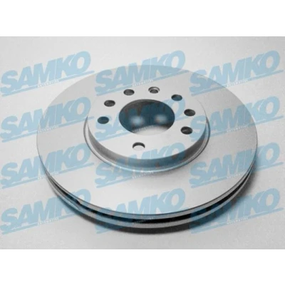 Imagen de SAMKO O1411VR Disco de freno 280 25 5 ventilación interna revestido OPEL: Astra H TwinTop, Meriva A, GTC, VAUXHALL: Mk5, Mk5 Kombi