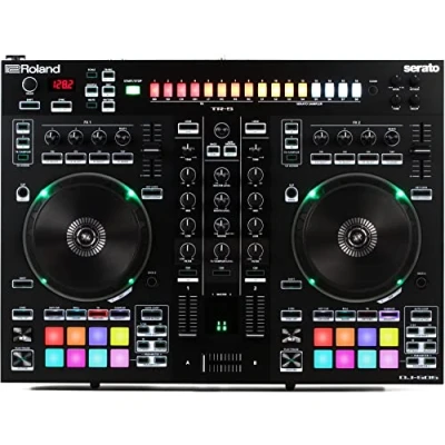Imagen de Controlador de DJ Roland 505 — Dos canales y Deck Select para hasta cuatro decks gama alta en formato compacto