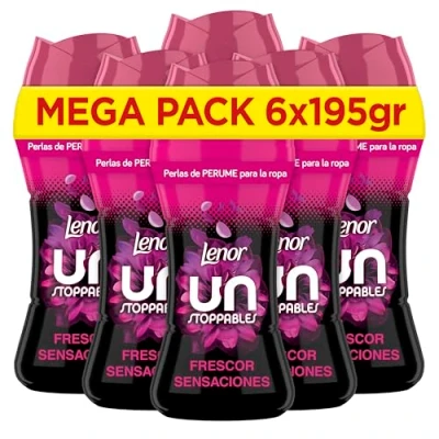 Imagen de Lenor Unstoppables Frescor Floral Perlas De Perfume 195g (6x195)