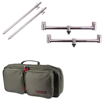 Imagen de Ultimate RVS Kit de Picas y Barra Timbre Combo carpfishing