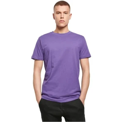 Imagen de Build Your Brand T Shirt Round Neck Camiseta, Hombre, ultraviolet, XL