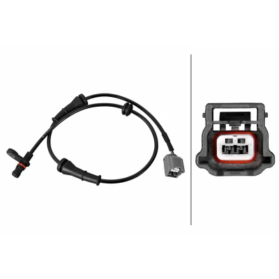 Imagen de HELLA 6PU 358 219 051 Sensor de ABS Hall 2 655